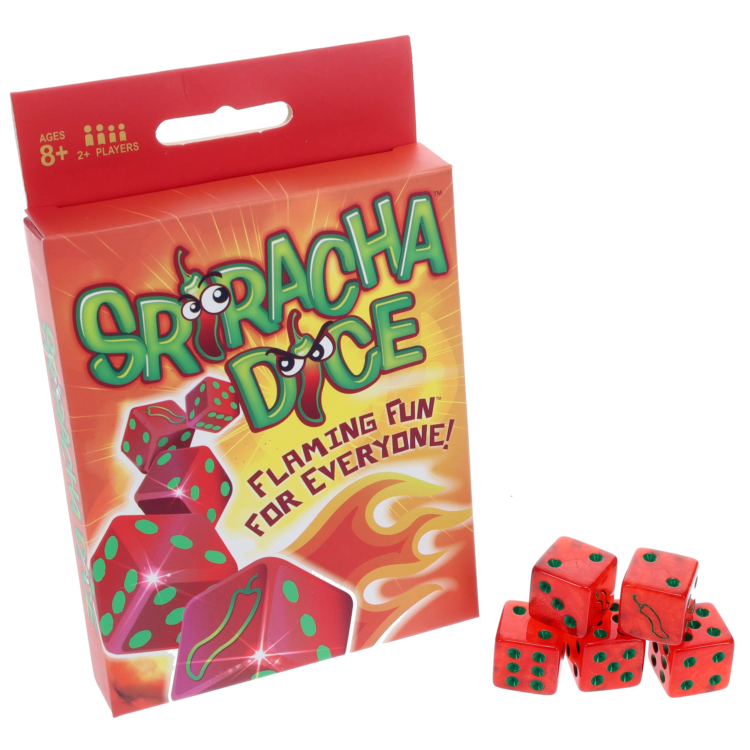 Amazon.com: TDC Games Sriracha Dice Game – Flaming Fun for
